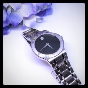Black face Movado Museum Watch